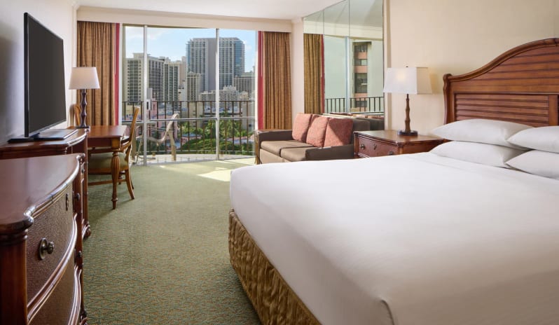 City View King Bed Room